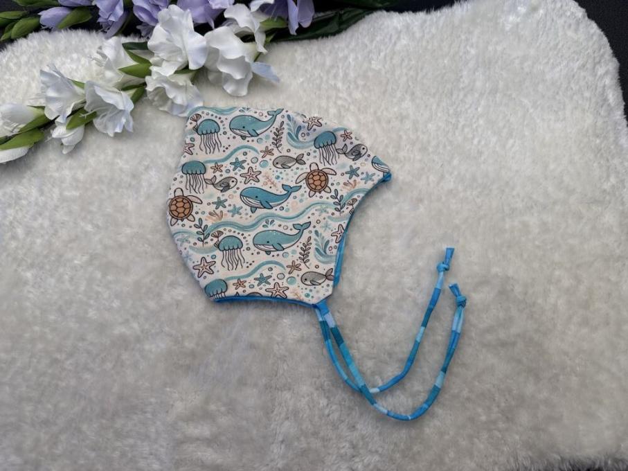 Bindemütze "Meerestiere"